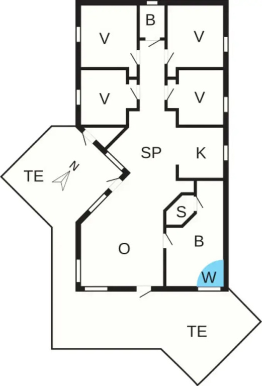 8 Person Holiday Home in Nexo-by Traum