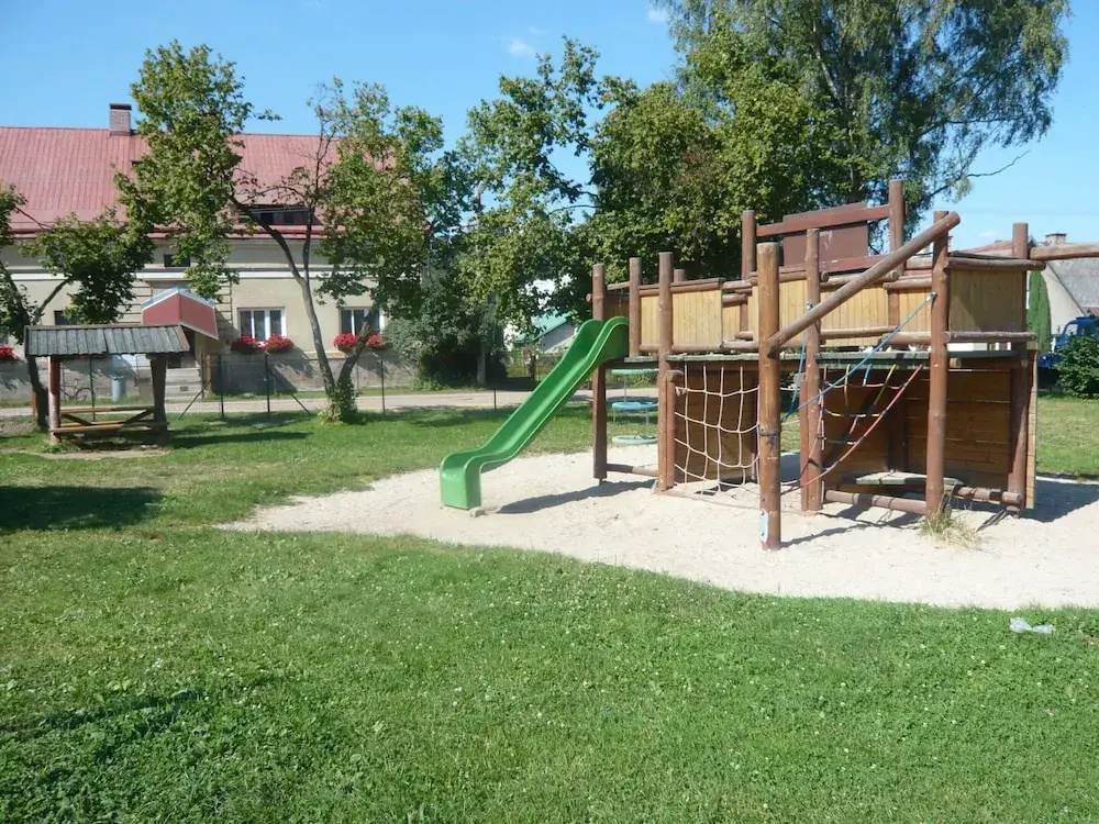 Serene Holiday Home in Mladé Buky with Private Pool and Trampoline