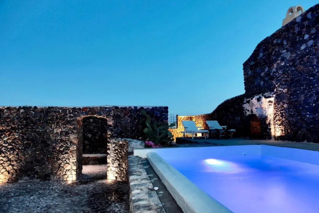 Super Luxury Santorini Villa Mansion Kyani Private Pool 3 BDR Megalochori