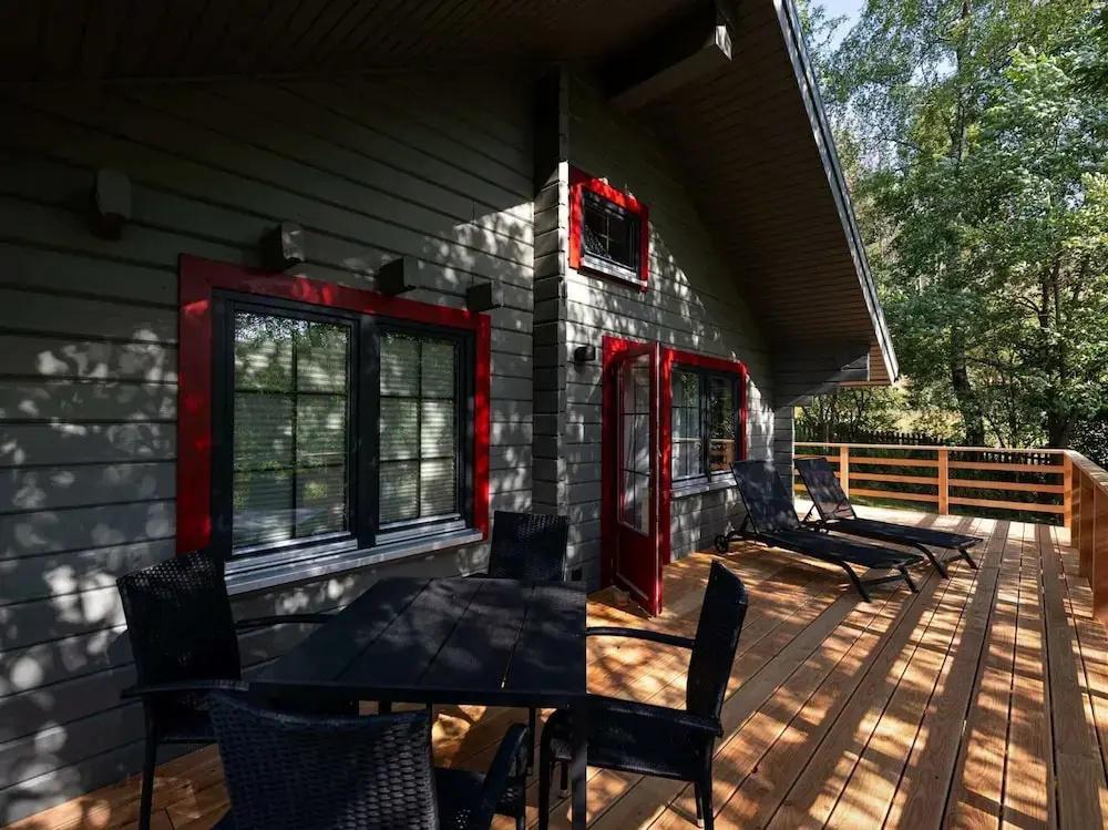 Lodge mit Terrasse in Buntenbock in Flussnahe