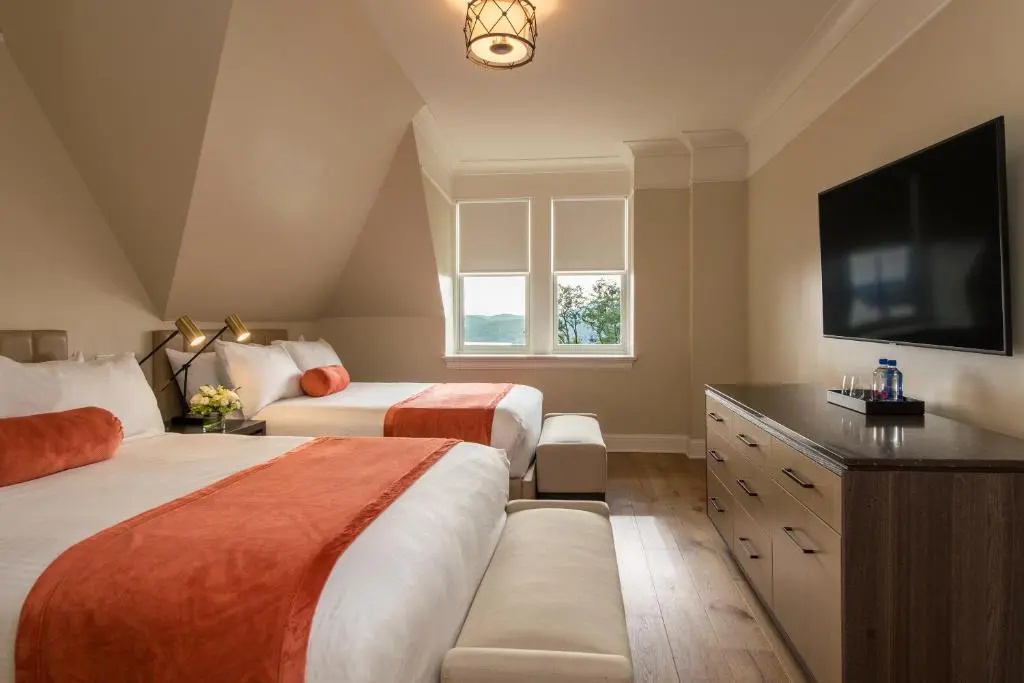 Standard Double room with lake view (full double bed)