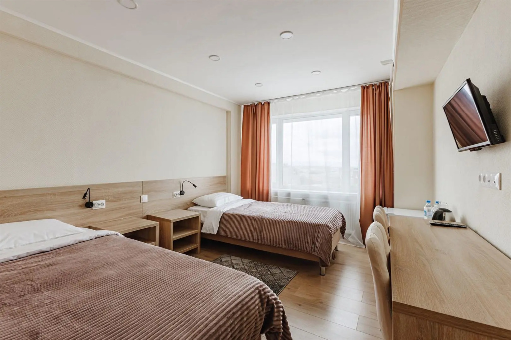 Zarya Hotel Room Type - Comfort Double room twin beds