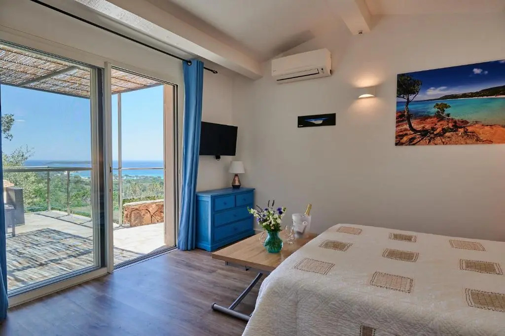 Résidence Belvédère de Palombaggia - Chambres