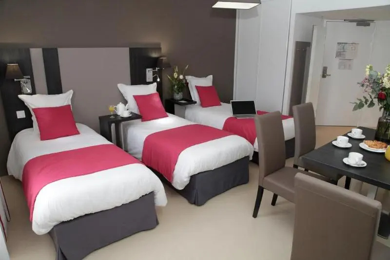 Appart Hotel Odalys City Rennes Lorgeril - Chambres