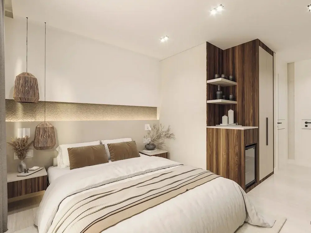 Standard Double room with city view (full double bed)
