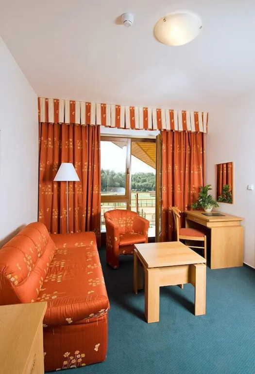 Standard Double room with balcony and with garden view full double bed