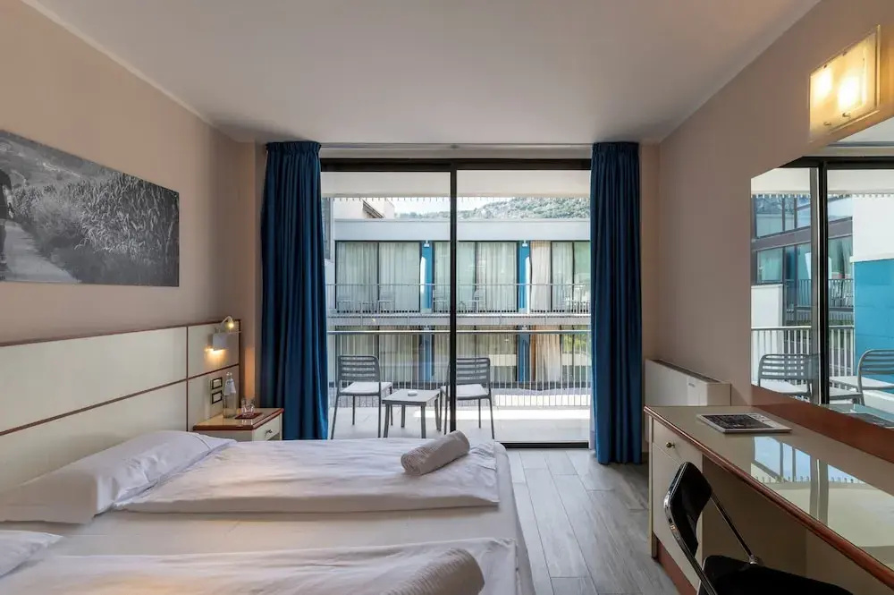 Economy room with balcony