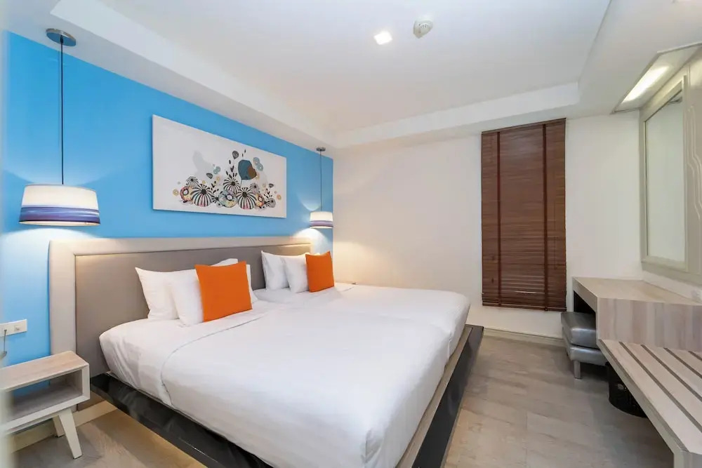 Семейный люкс с 2 комнатами в Springfield at Sea Resort & Spa
