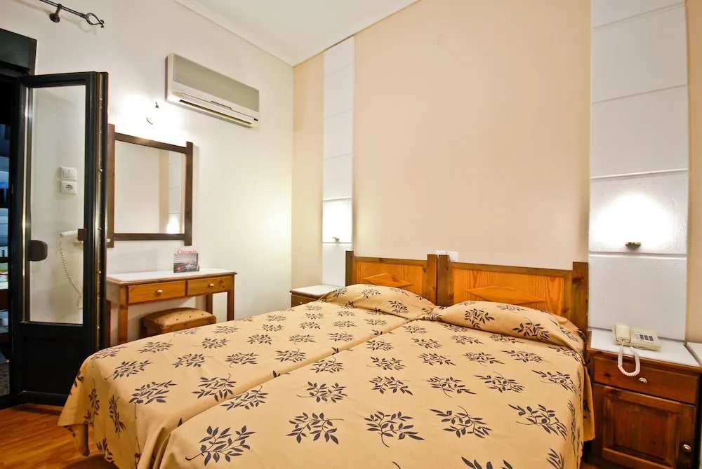 Standard Double room with balcony and with city view (twin beds)