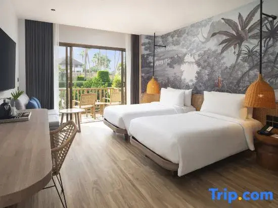 Deluxe Double room with garden view (twin beds)