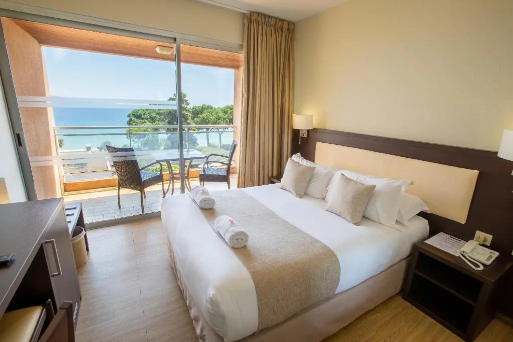 Economy Double room with balcony and with sea view (full double bed)