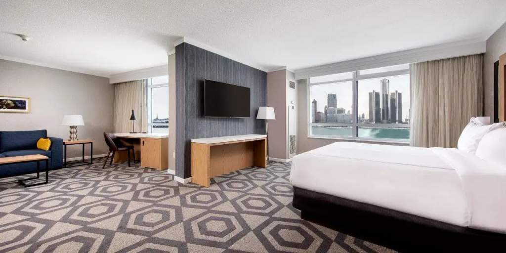 Double Junior Suite full double bed