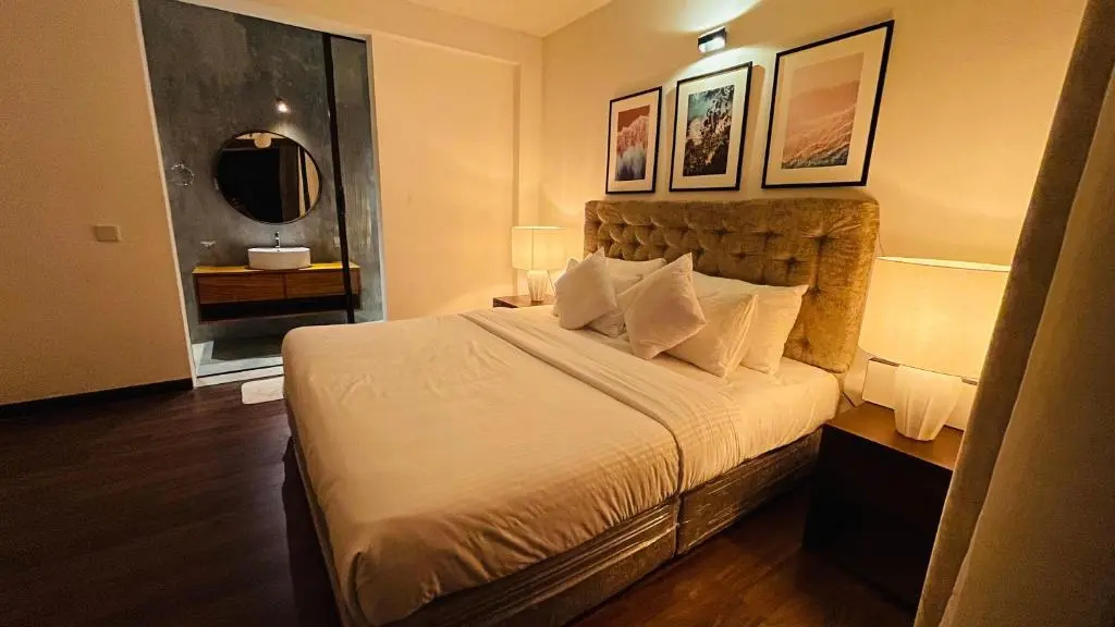Standard Double room with garden view (full double bed)