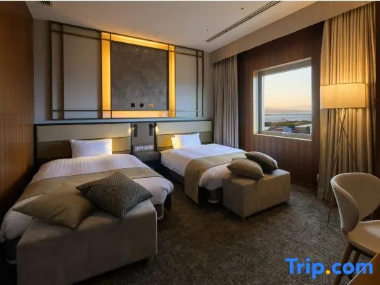 Double Suite with ocean view (twin beds)