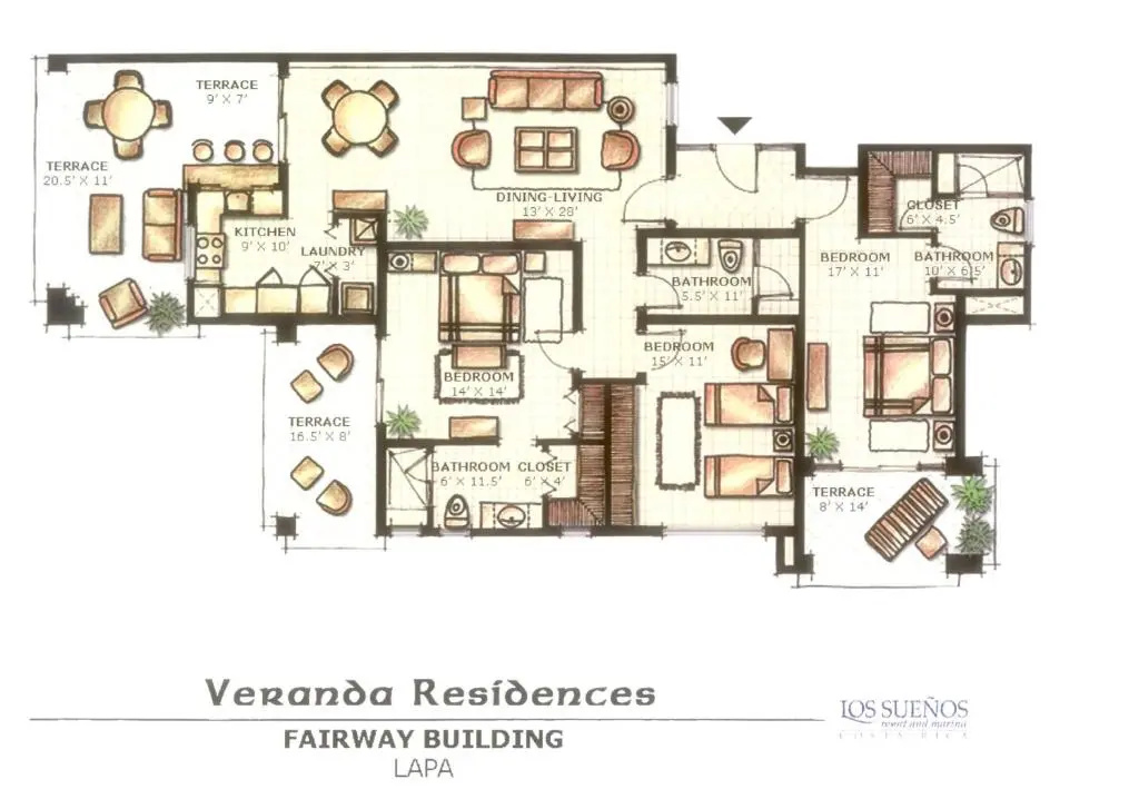Los Suenos Resort Veranda 1E - Chambres