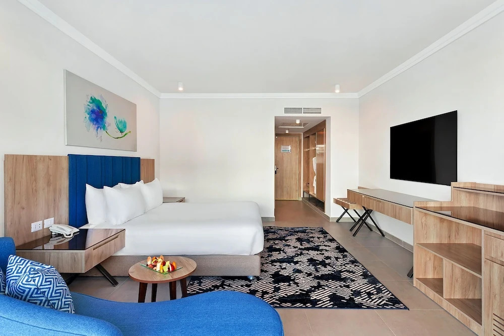 Двухместный номер Deluxe с видом на бассейн двуспальная кровать в Pickalbatros Blu Spa Resort - Adults Friendly 16 Years Plus