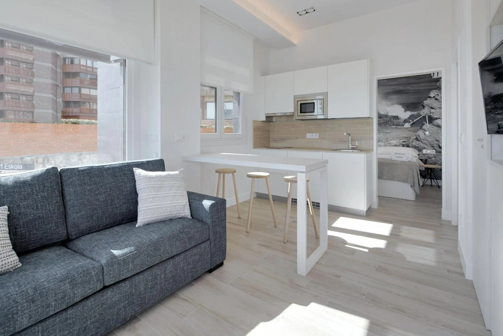 Apartamentos Egona Zarautz sobre el mar