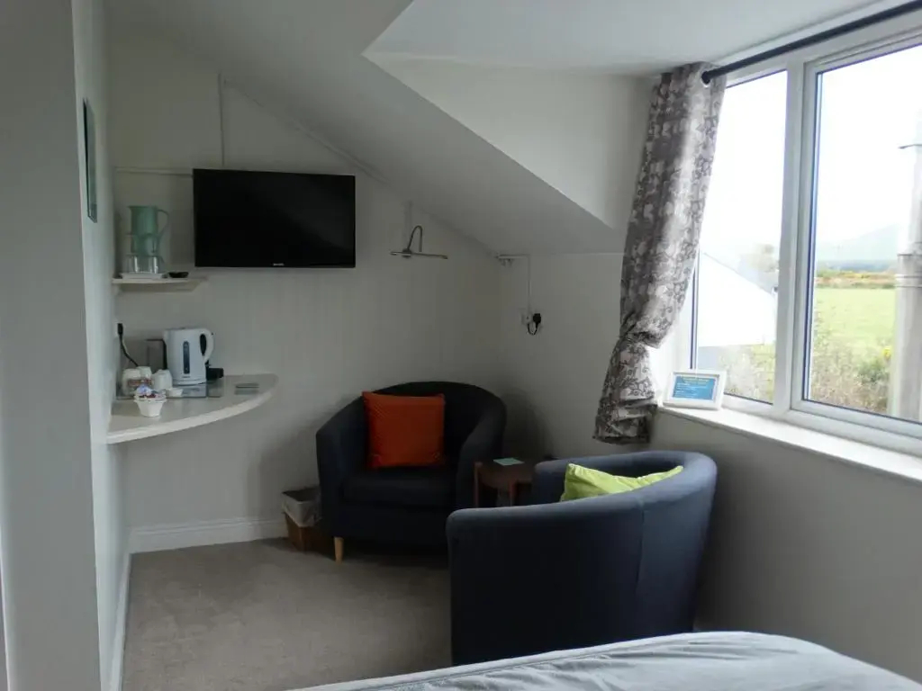 標準雙人房，享有海景，配備雙人床