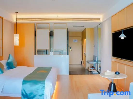 Deluxe Double room with balcony and with lake view (full double bed)