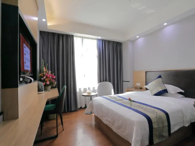 GreenTree Inn Jieyang North Linjiang Road Express Hotel - Chambres