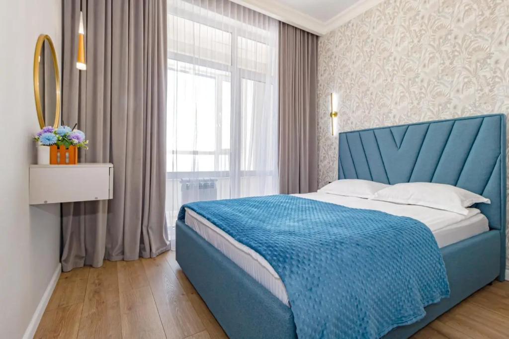 Четырёхместная студия с 2 комнатами в Happy home