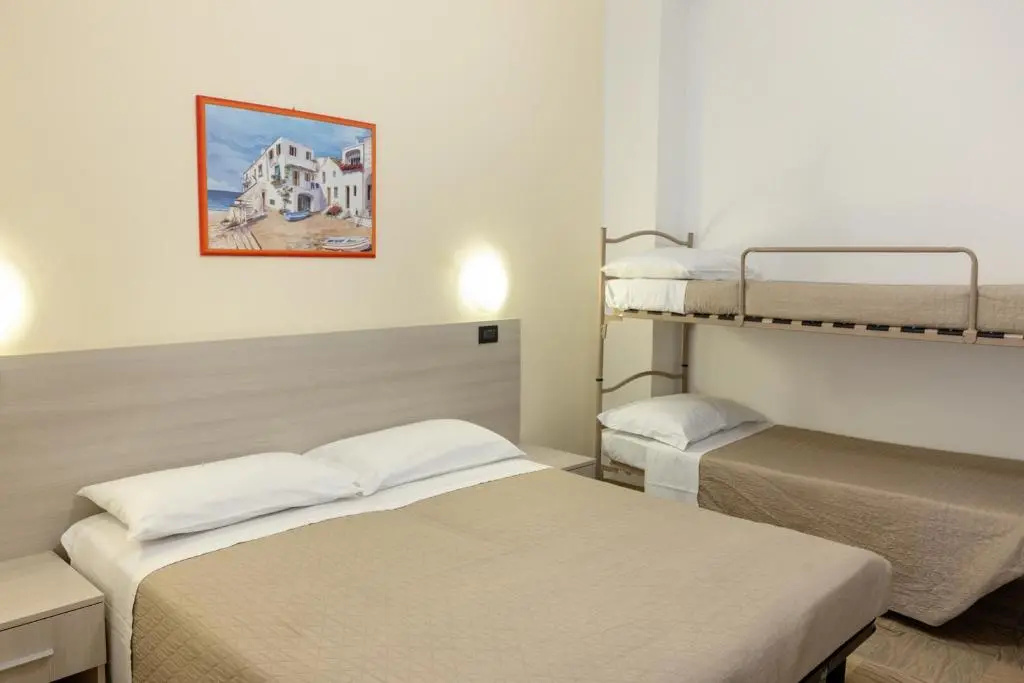 Standard Quadruple room with balcony