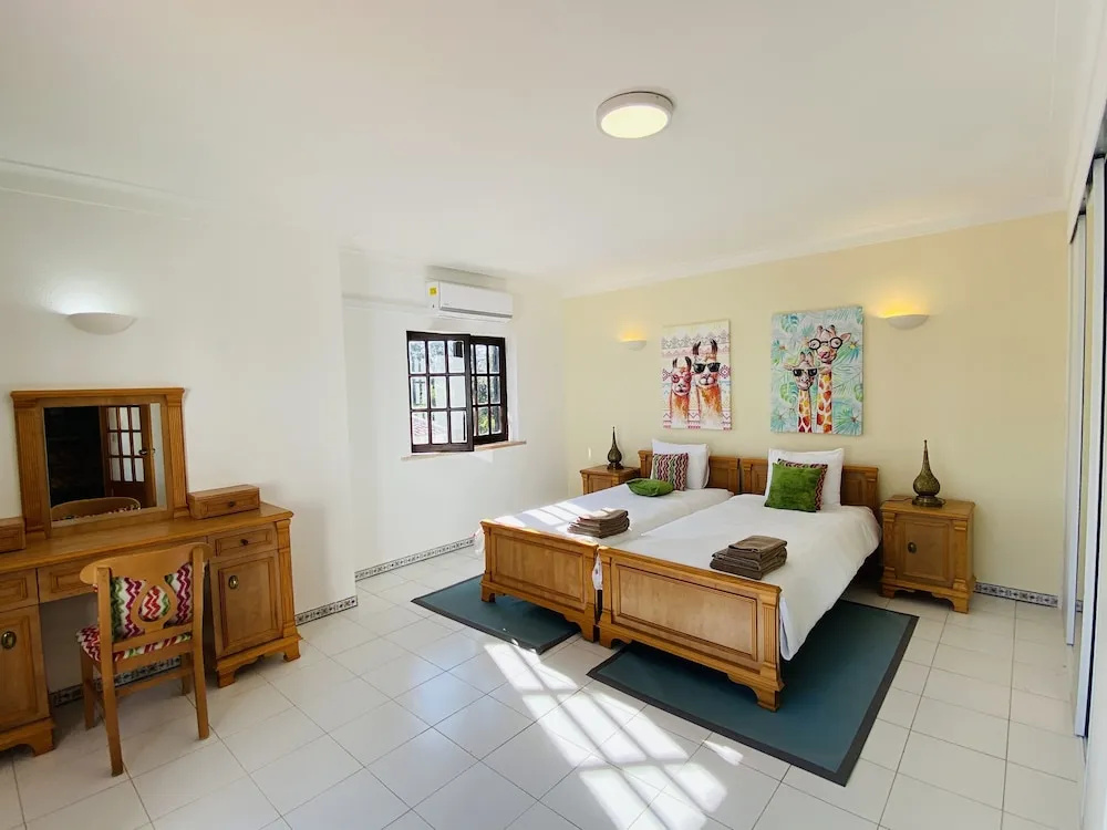 Villa with balcony and with view