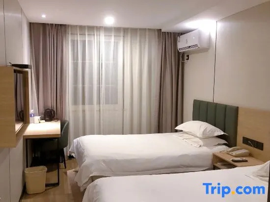 GreenTree Inn Yangzhou Slender West Lake Wencheng Attic Express Hotel - Chambres