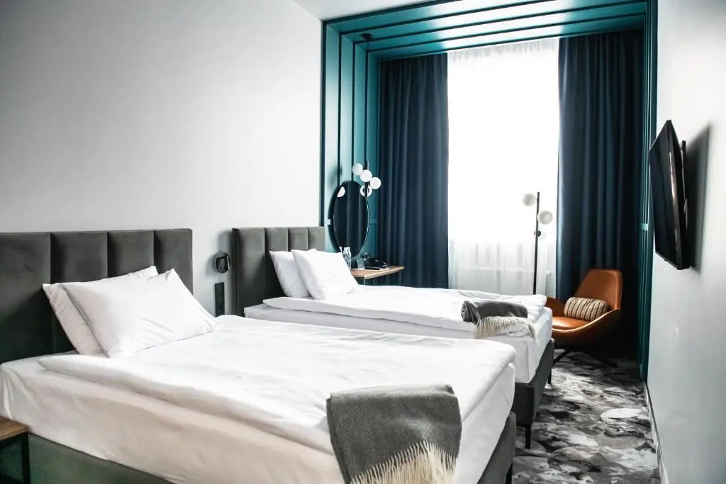 Deluxe Double room twin beds