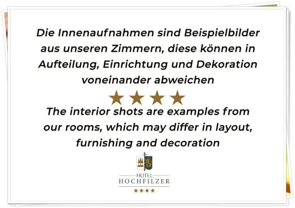 Hotel Hochfilzer - Chambres