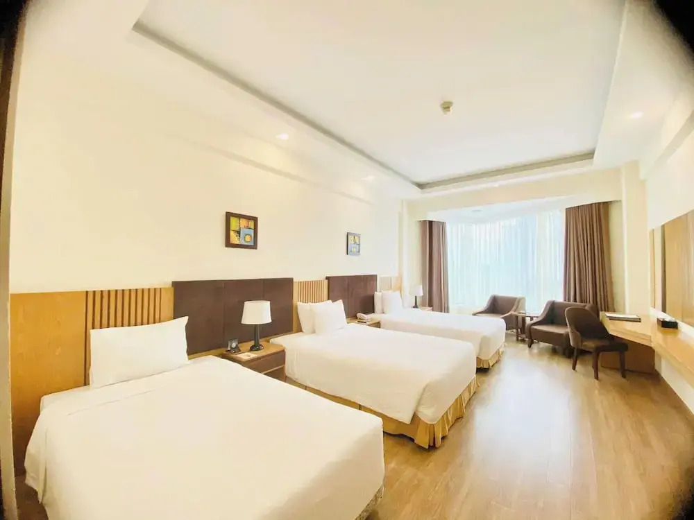 Одноместный номер Deluxe односпальная кровать в Muong Thanh Quy Nhon Hotel