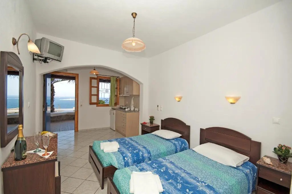 Studio with balcony and with sea view