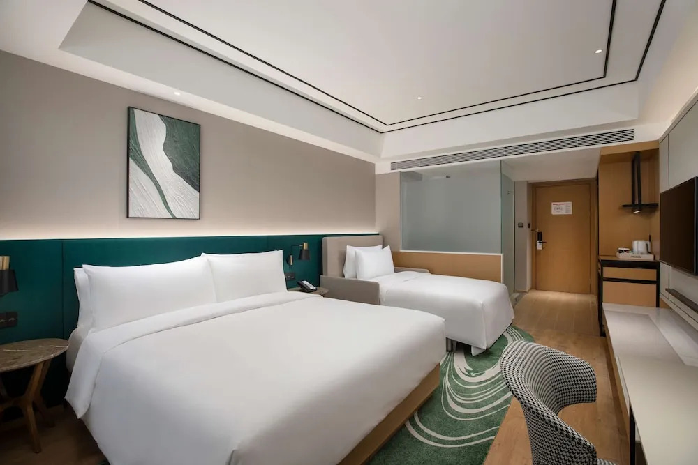 Двухместный номер Standard двуспальная кровать в Hilton Garden Inn Xiamen Bailuzhou Park