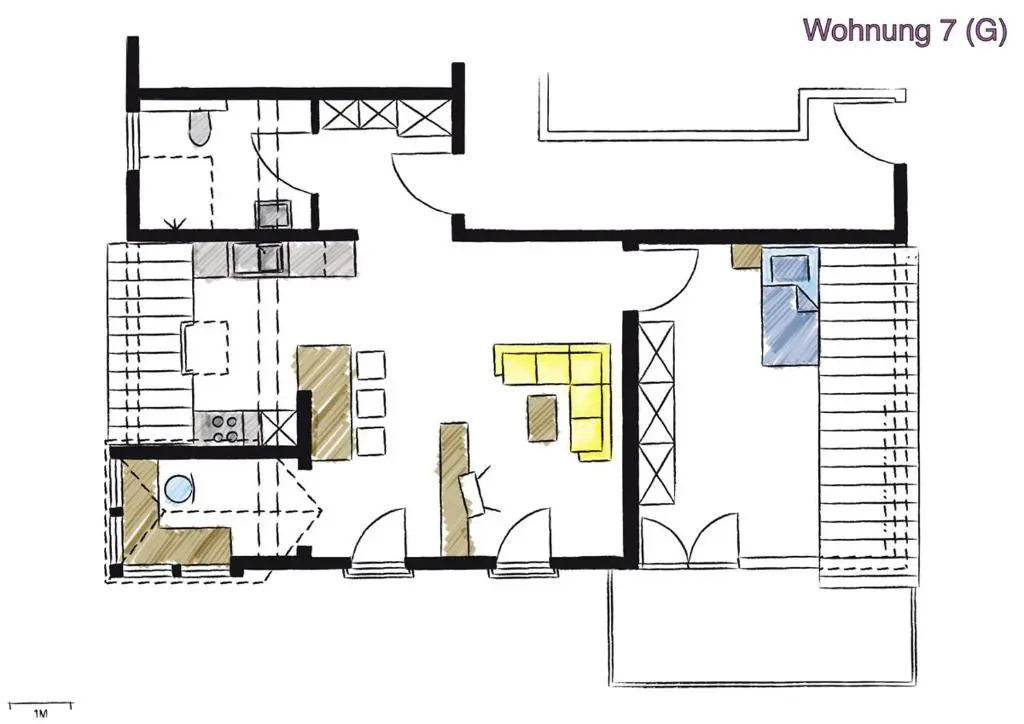 1 Bedroom Apartment
