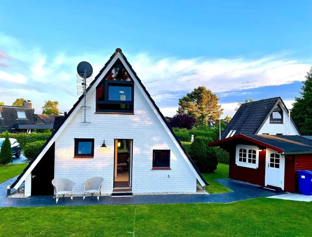 Ferienhaus mit Sauna in Burhave
