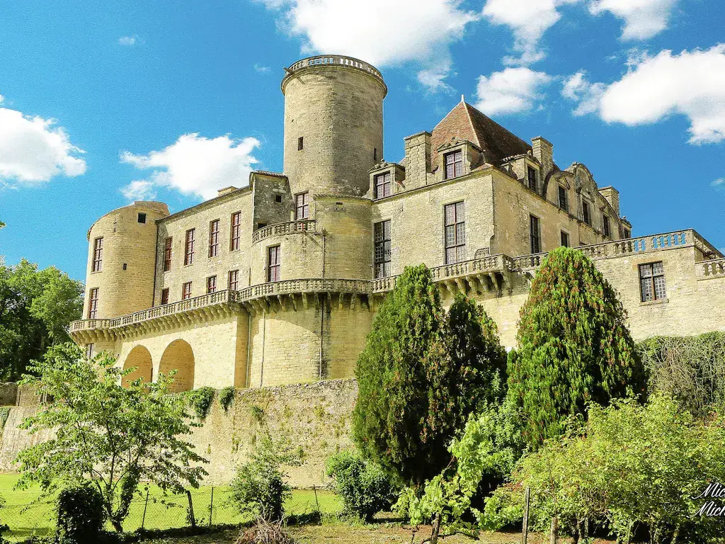 Charming house with private spa and terrace near Duras