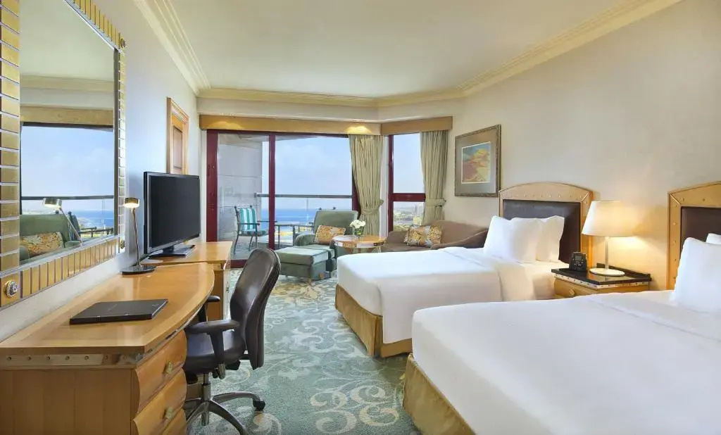 Deluxe Double room with city view (twin beds)