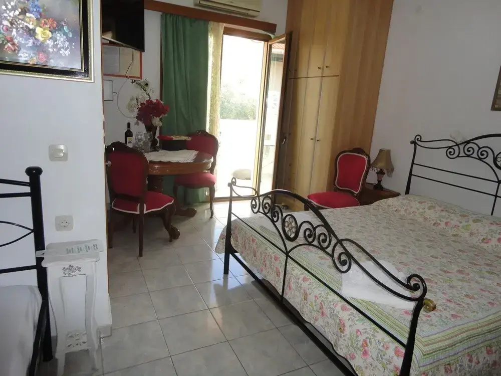 Studio with balcony