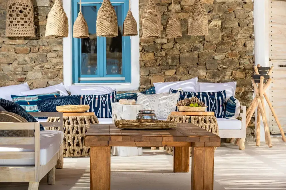 Karkos Beachfront Villa Private pool