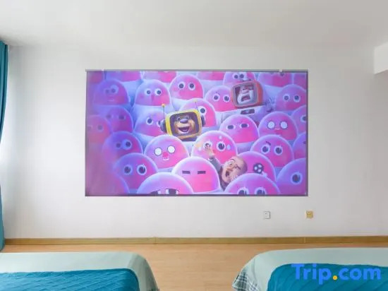 Тент с 3 комнатами с видом на море в Rizhao Shuohai Seaview Homestay (Wanpingkou Branch)