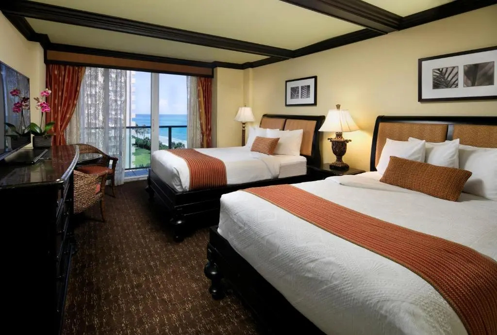 Premium Quadruple room with ocean view