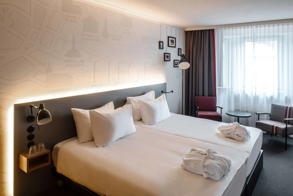 pentahotel Liège - Chambres