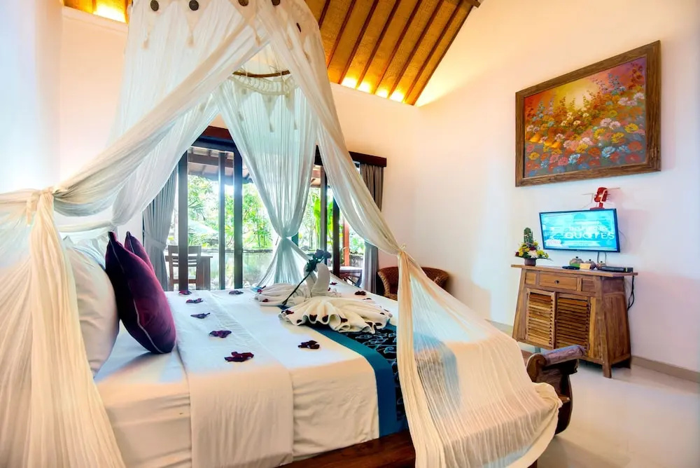 1 Bedroom Superior Double room with balcony and with garden view (full double bed)