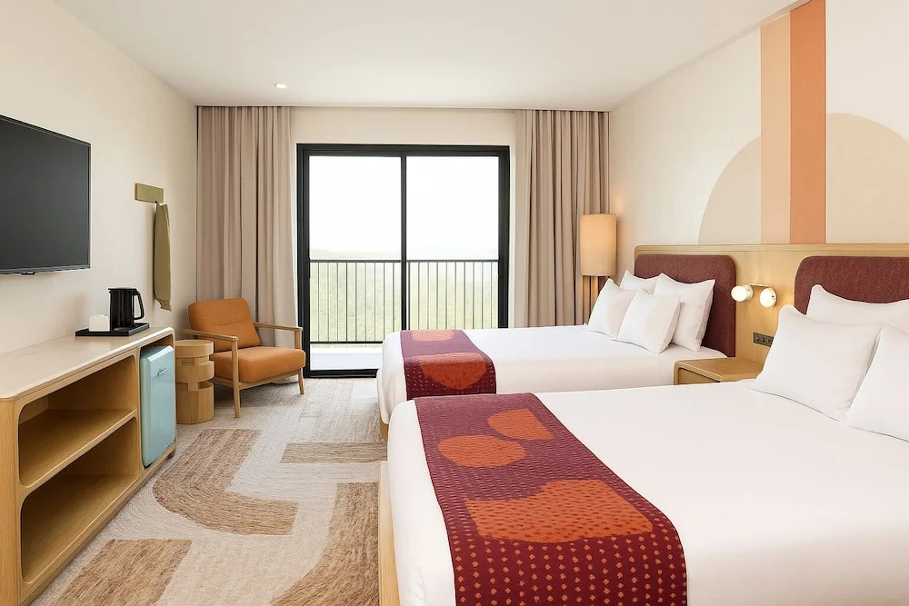 Standard Quadruple room with balcony