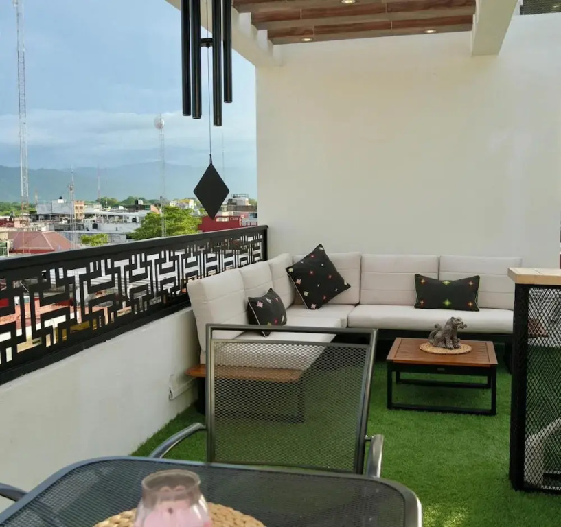 Standard Double room with balcony and with city view (full double bed)