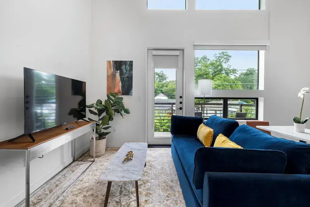 Double Apartment with balcony and with city view (full double bed)