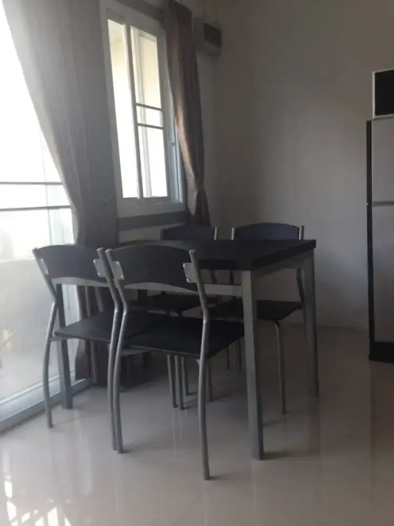 Studio with balcony