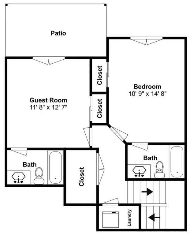4 Bedrooms Deluxe room with balcony and with view