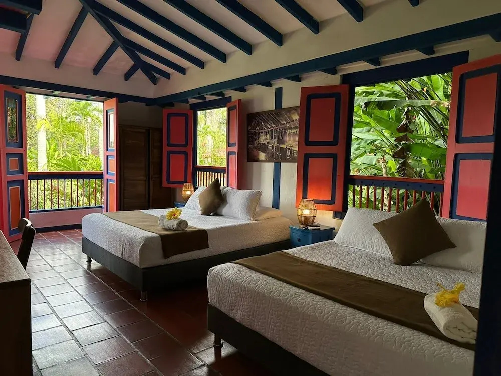 Hacienda Hotel El Percal - Chambres