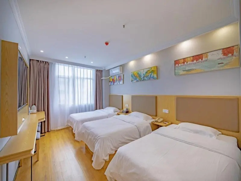 GreenTree Inn Anhui Fuyang Railway Station W XianGYAng Road Business Hotel - Chambres